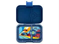 Yumbox monte carlo blue/race cars tray 4-sections madkasse Panino